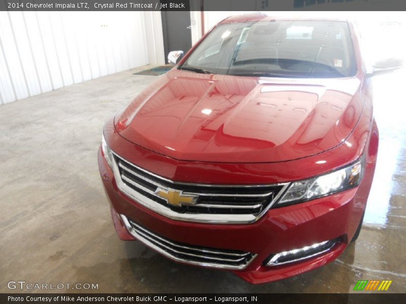 Crystal Red Tintcoat / Jet Black 2014 Chevrolet Impala LTZ