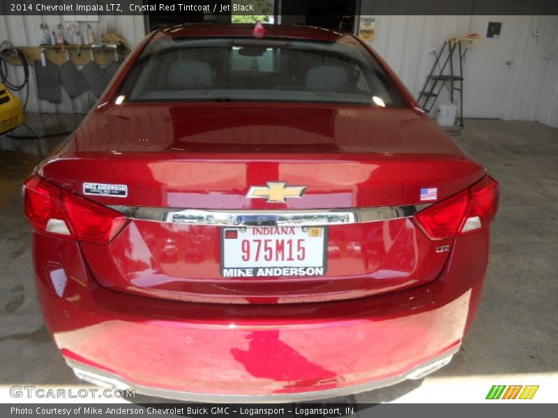 Crystal Red Tintcoat / Jet Black 2014 Chevrolet Impala LTZ