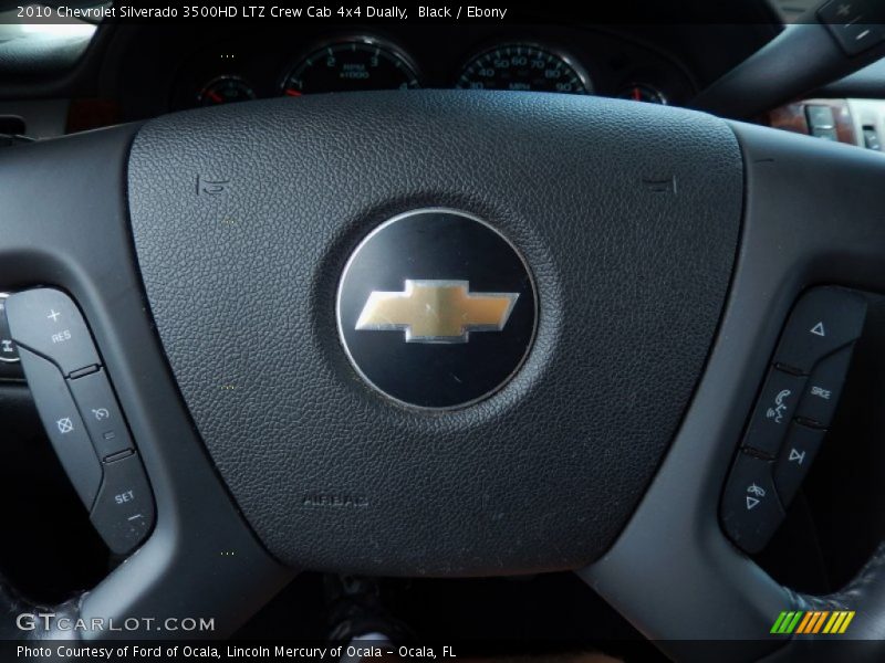 Black / Ebony 2010 Chevrolet Silverado 3500HD LTZ Crew Cab 4x4 Dually