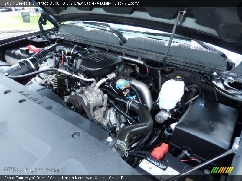  2010 Silverado 3500HD LTZ Crew Cab 4x4 Dually Engine - 6.6 Liter OHV 32-Valve Duramax Turbo-Diesel V8