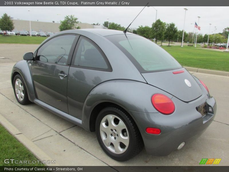 Platinum Grey Metallic / Grey 2003 Volkswagen New Beetle GL TDI Coupe