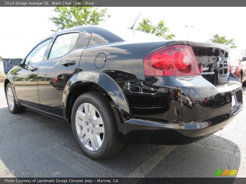 Black Clear Coat / Black 2014 Dodge Avenger SE