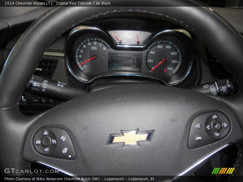 Crystal Red Tintcoat / Jet Black 2014 Chevrolet Impala LTZ