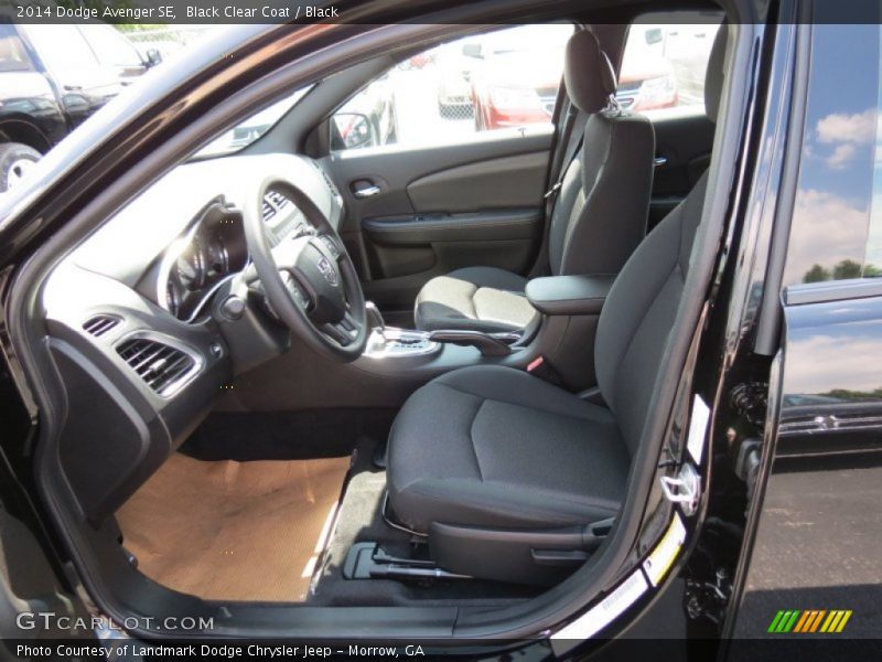 Black Clear Coat / Black 2014 Dodge Avenger SE