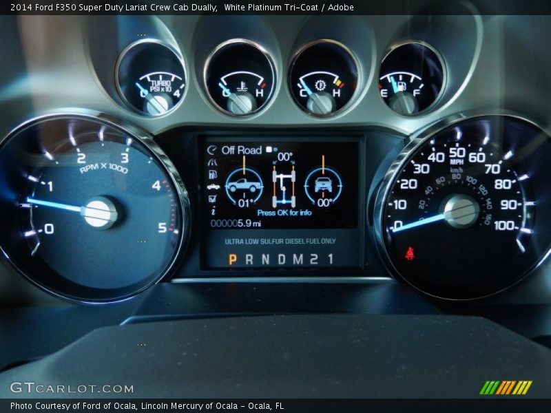  2014 F350 Super Duty Lariat Crew Cab Dually Lariat Crew Cab Dually Gauges