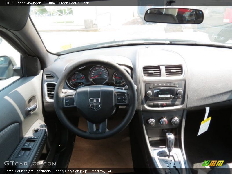 Black Clear Coat / Black 2014 Dodge Avenger SE