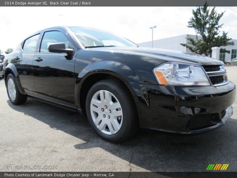 Black Clear Coat / Black 2014 Dodge Avenger SE
