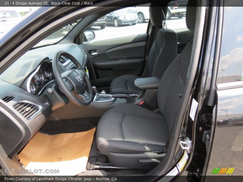 Black Clear Coat / Black 2014 Dodge Avenger SE