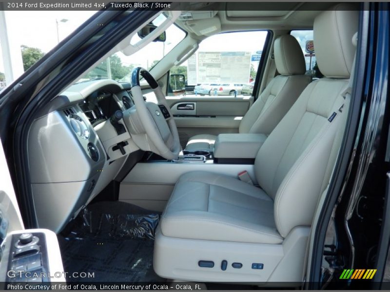 Front Seat of 2014 Expedition Limited 4x4