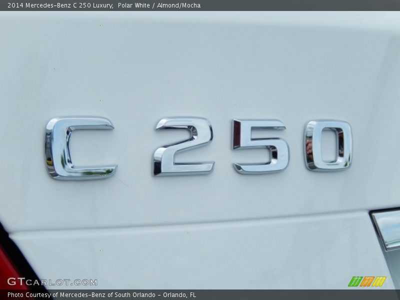 Polar White / Almond/Mocha 2014 Mercedes-Benz C 250 Luxury