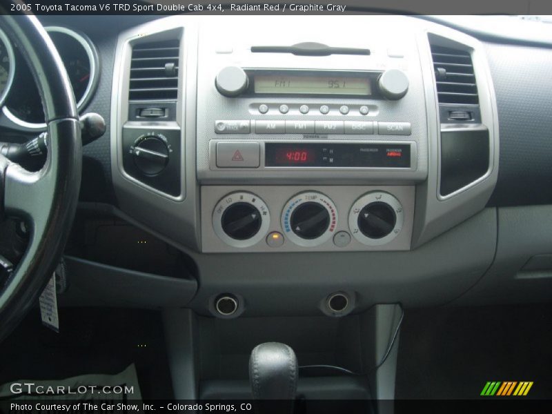 Radiant Red / Graphite Gray 2005 Toyota Tacoma V6 TRD Sport Double Cab 4x4