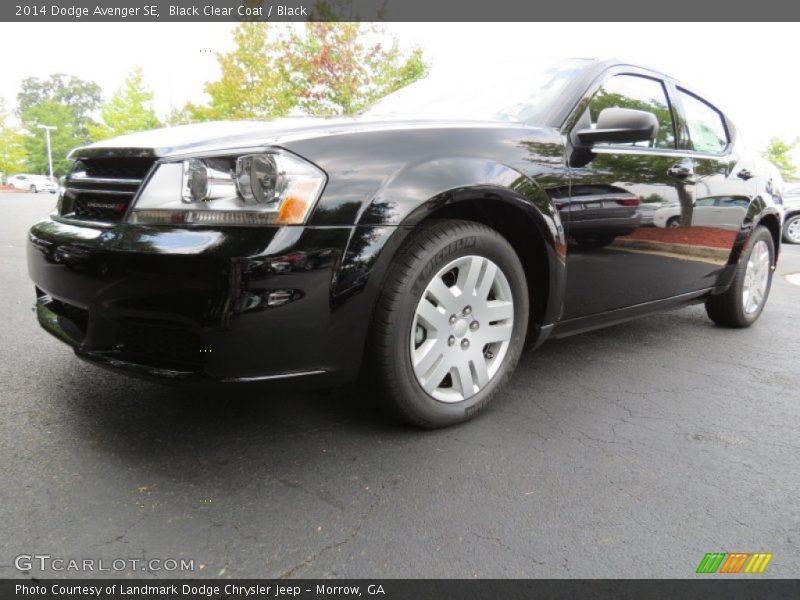 Black Clear Coat / Black 2014 Dodge Avenger SE
