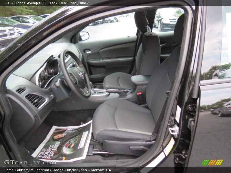 Black Clear Coat / Black 2014 Dodge Avenger SE