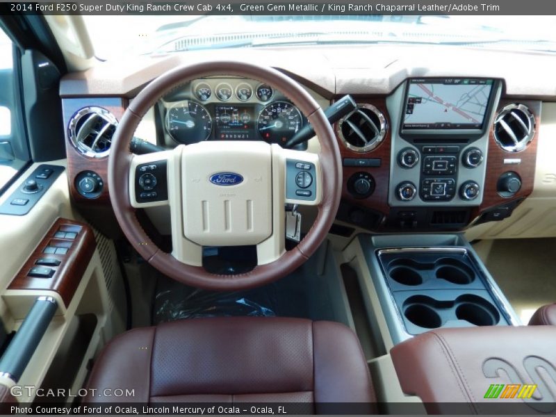 Dashboard of 2014 F250 Super Duty King Ranch Crew Cab 4x4