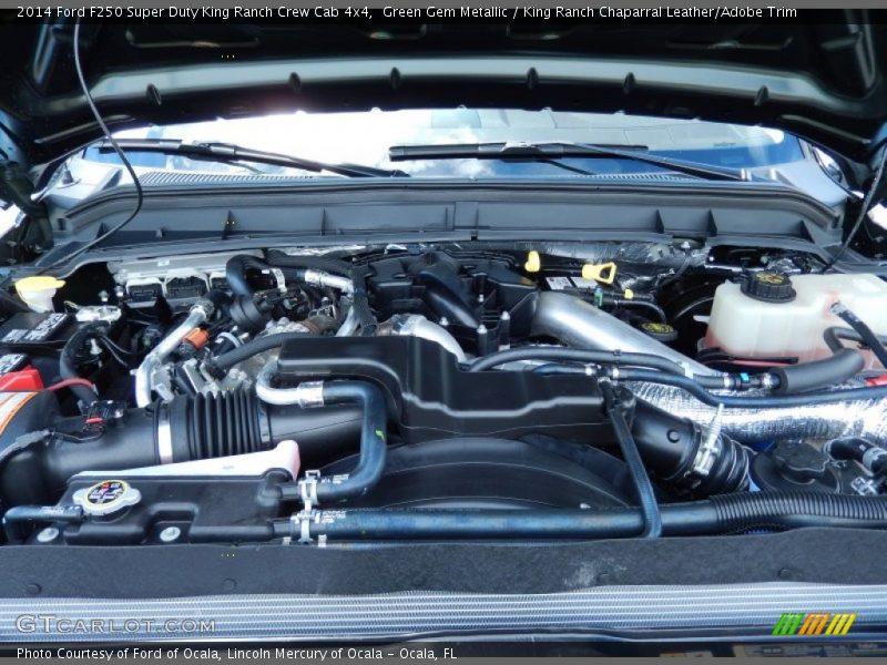  2014 F250 Super Duty King Ranch Crew Cab 4x4 Engine - 6.7 Liter OHV 32-Valve B20 Power Stroke Turbo-Diesel V8
