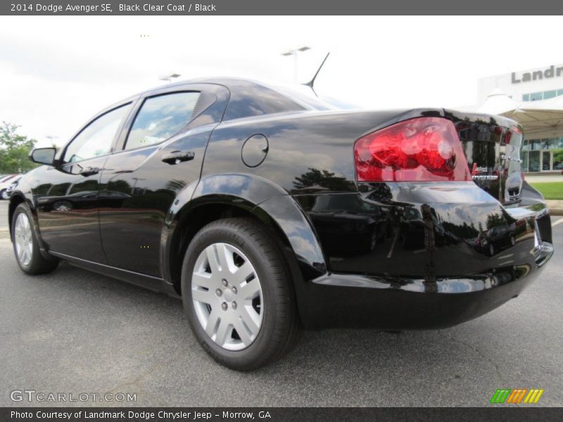 Black Clear Coat / Black 2014 Dodge Avenger SE