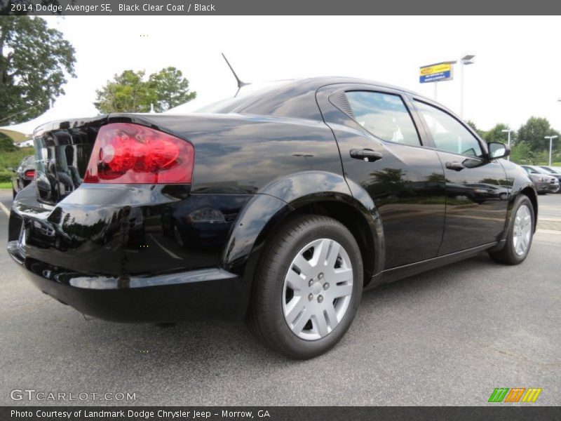 Black Clear Coat / Black 2014 Dodge Avenger SE