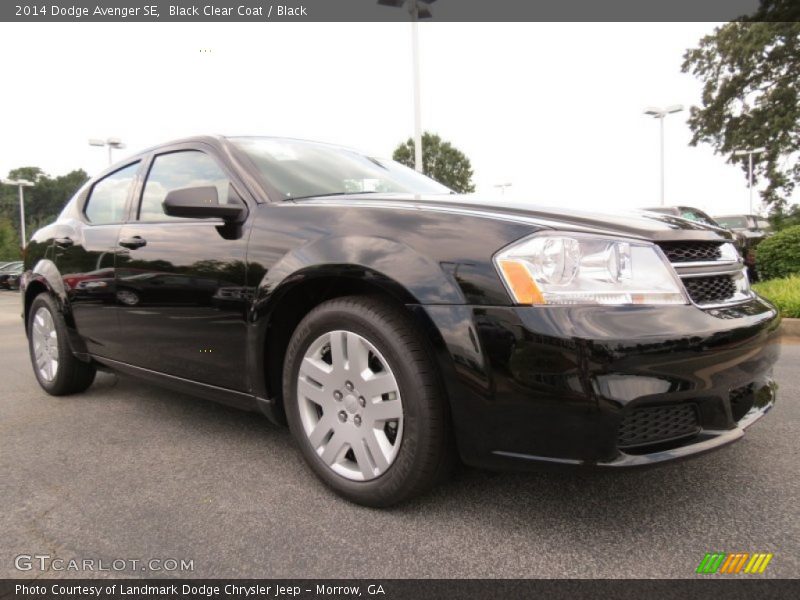 Black Clear Coat / Black 2014 Dodge Avenger SE