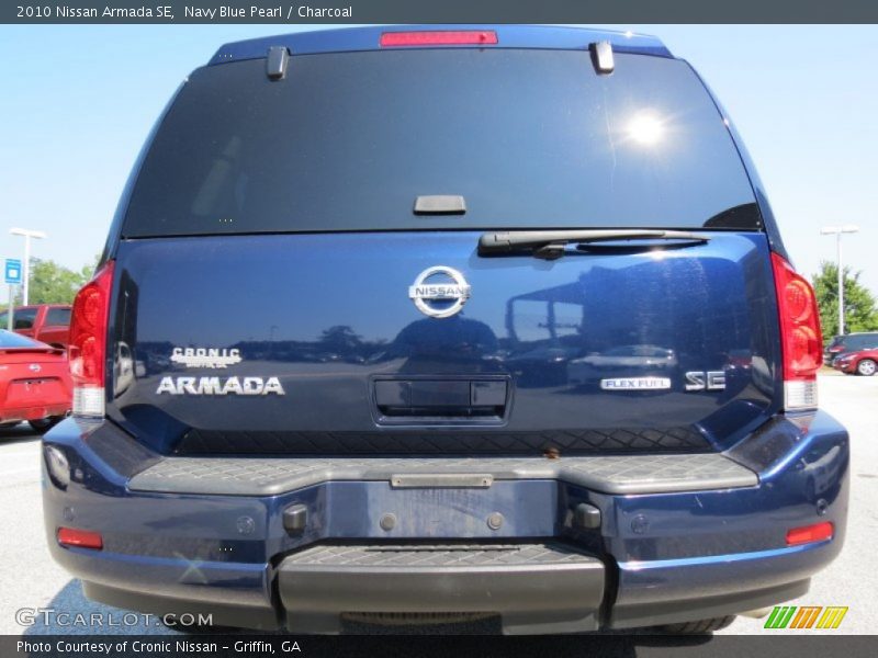 Navy Blue Pearl / Charcoal 2010 Nissan Armada SE