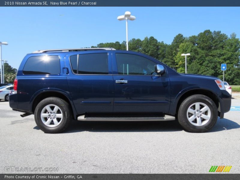 Navy Blue Pearl / Charcoal 2010 Nissan Armada SE