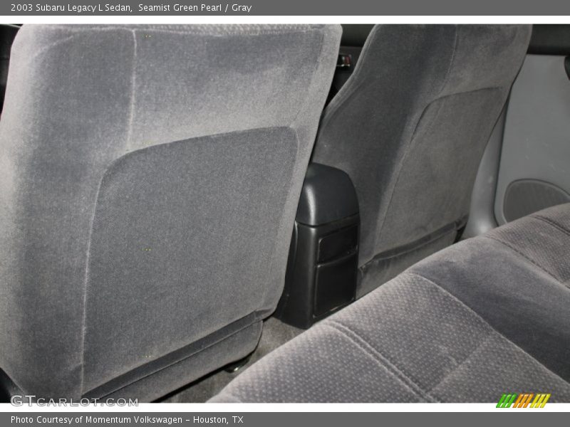 Seamist Green Pearl / Gray 2003 Subaru Legacy L Sedan