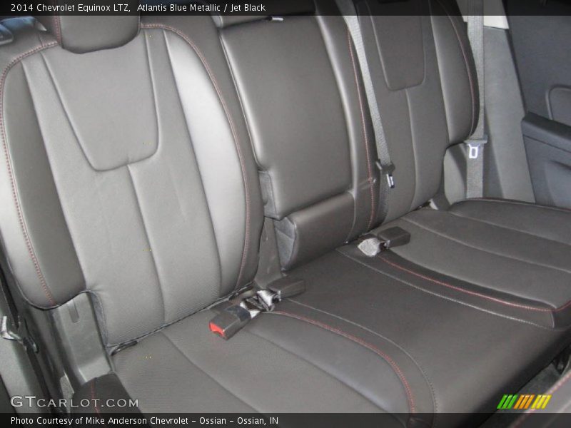 Atlantis Blue Metallic / Jet Black 2014 Chevrolet Equinox LTZ