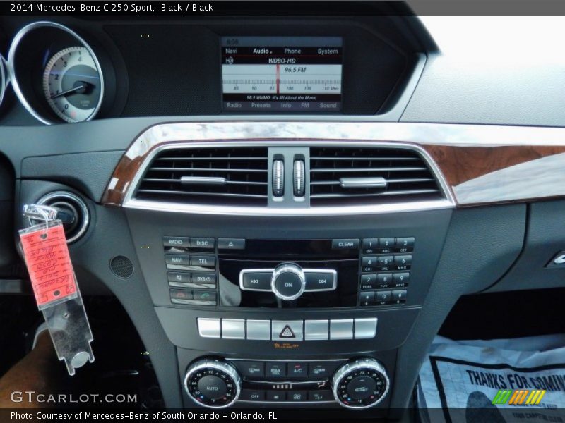 Black / Black 2014 Mercedes-Benz C 250 Sport