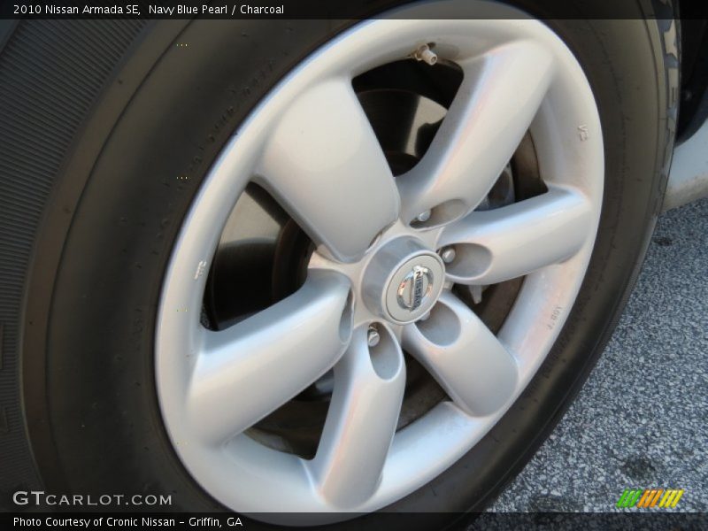 Navy Blue Pearl / Charcoal 2010 Nissan Armada SE