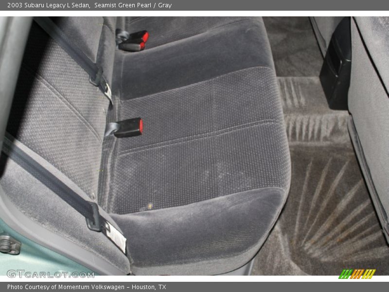 Seamist Green Pearl / Gray 2003 Subaru Legacy L Sedan