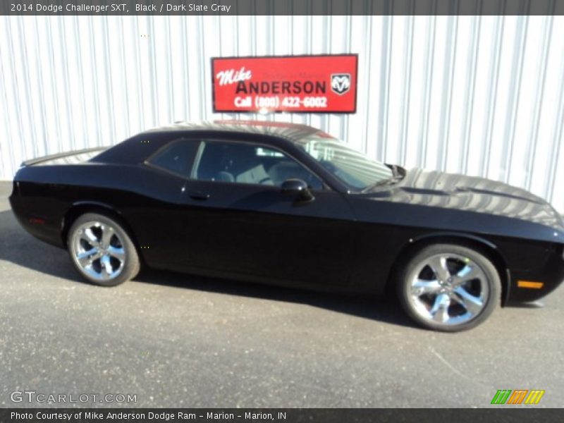 Black / Dark Slate Gray 2014 Dodge Challenger SXT