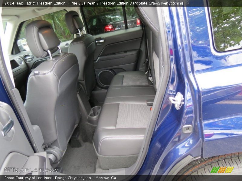 True Blue Pearl / Freedom Edition Dark Slate Gray/Silver Stitching 2014 Jeep Patriot Freedom Edition