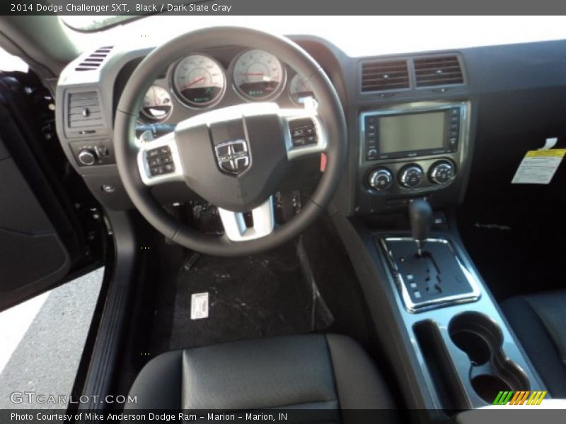 Black / Dark Slate Gray 2014 Dodge Challenger SXT