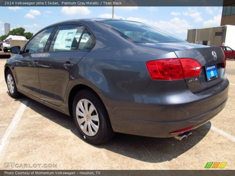 Platinum Gray Metallic / Titan Black 2014 Volkswagen Jetta S Sedan