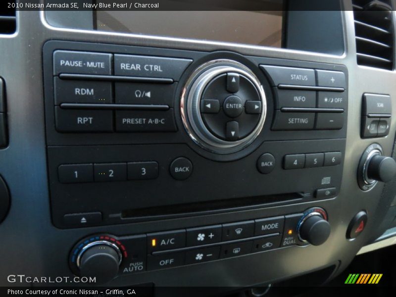 Navy Blue Pearl / Charcoal 2010 Nissan Armada SE