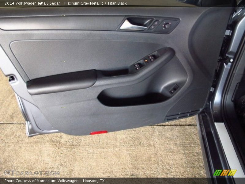 Platinum Gray Metallic / Titan Black 2014 Volkswagen Jetta S Sedan