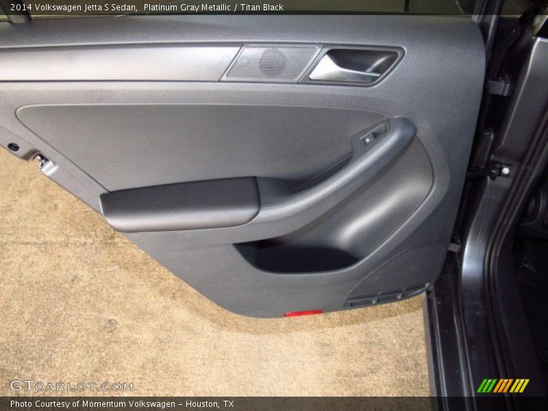 Platinum Gray Metallic / Titan Black 2014 Volkswagen Jetta S Sedan