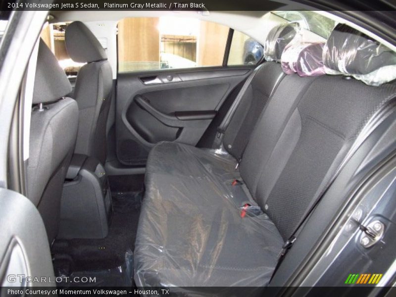 Platinum Gray Metallic / Titan Black 2014 Volkswagen Jetta S Sedan