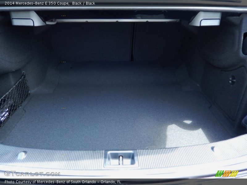  2014 E 350 Coupe Trunk