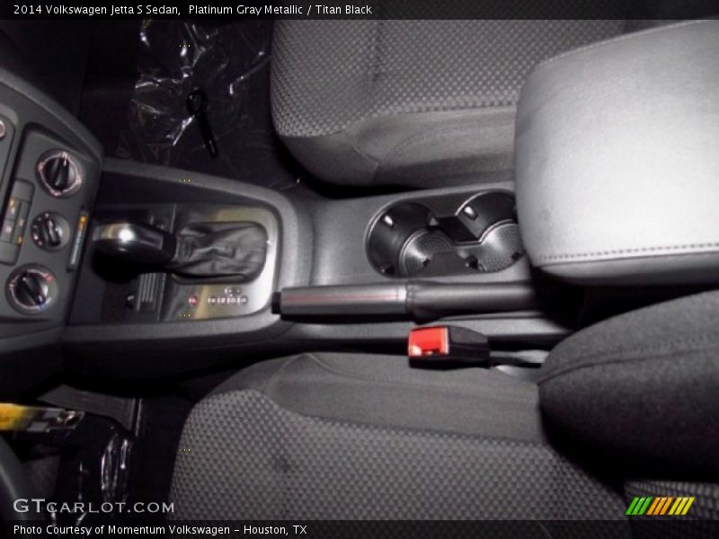 Platinum Gray Metallic / Titan Black 2014 Volkswagen Jetta S Sedan