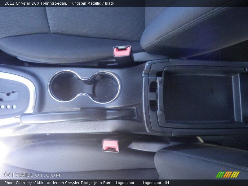 Tungsten Metallic / Black 2012 Chrysler 200 Touring Sedan