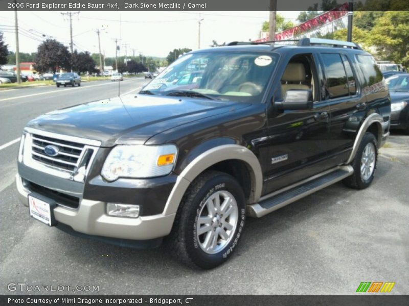 Dark Stone Metallic / Camel 2006 Ford Explorer Eddie Bauer 4x4