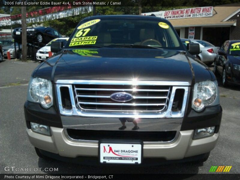 Dark Stone Metallic / Camel 2006 Ford Explorer Eddie Bauer 4x4