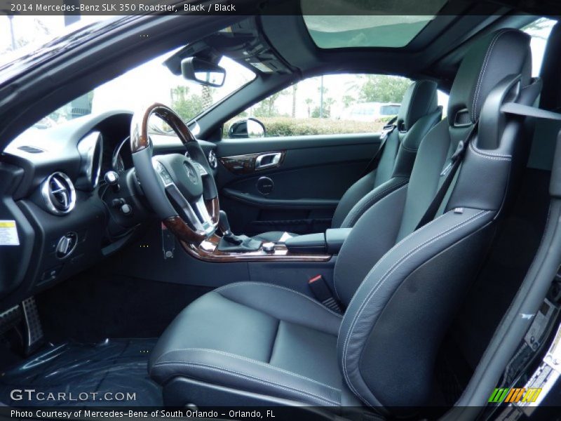 Front Seat of 2014 SLK 350 Roadster