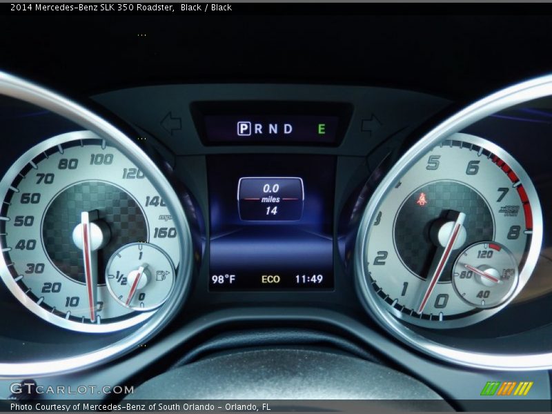  2014 SLK 350 Roadster 350 Roadster Gauges