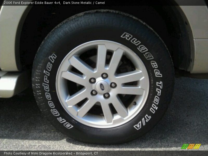 Dark Stone Metallic / Camel 2006 Ford Explorer Eddie Bauer 4x4