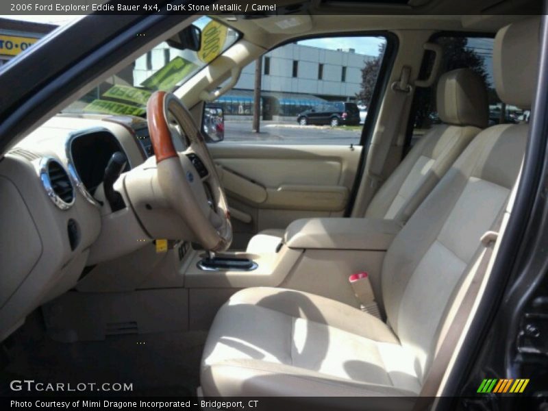 Dark Stone Metallic / Camel 2006 Ford Explorer Eddie Bauer 4x4