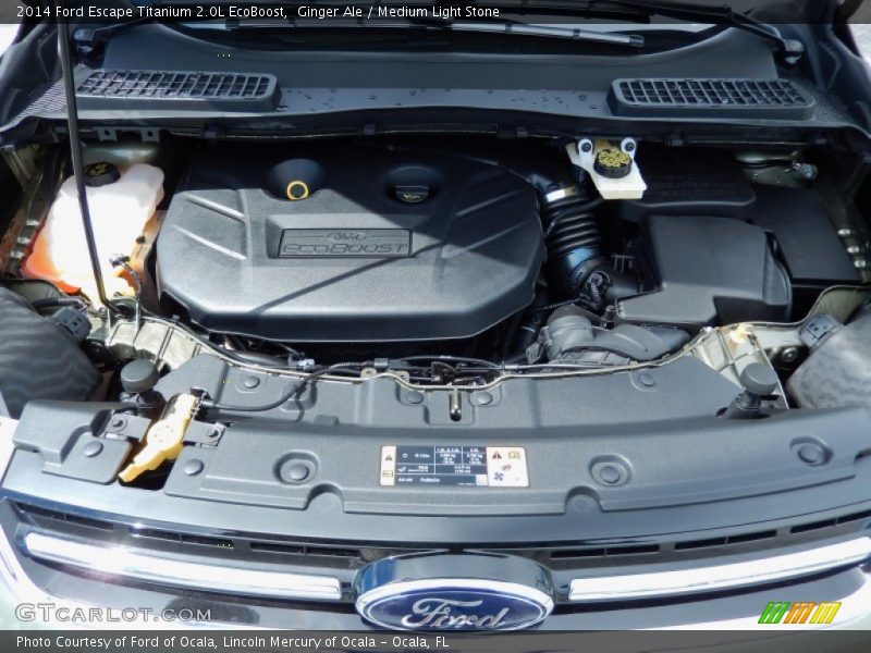  2014 Escape Titanium 2.0L EcoBoost Engine - 2.0 Liter GTDI Turbocharged DOHC 16-Valve Ti-VCT EcoBoost 4 Cylinder