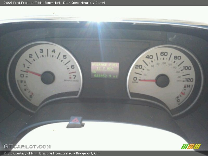 Dark Stone Metallic / Camel 2006 Ford Explorer Eddie Bauer 4x4