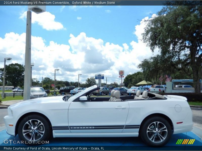  2014 Mustang V6 Premium Convertible Oxford White