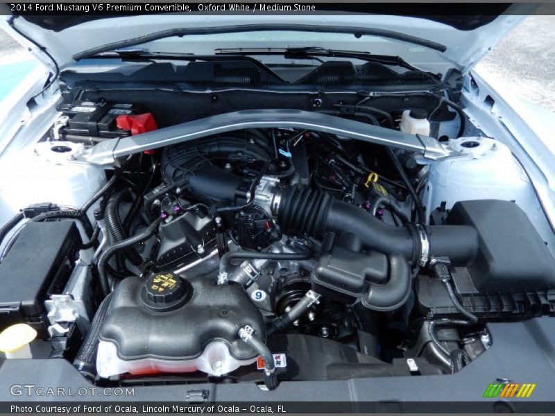  2014 Mustang V6 Premium Convertible Engine - 3.7 Liter DOHC 24-Valve Ti-VCT V6